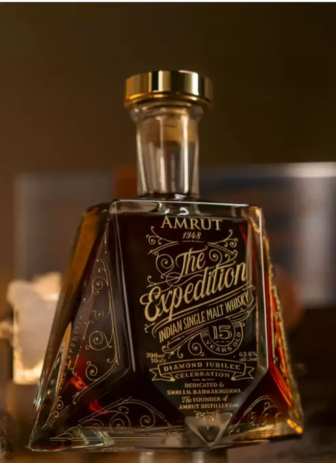 Amrut’s ‘Expedition’ Breaks Barriers—India’s Most Expensive 15-Year Whisky Now Available