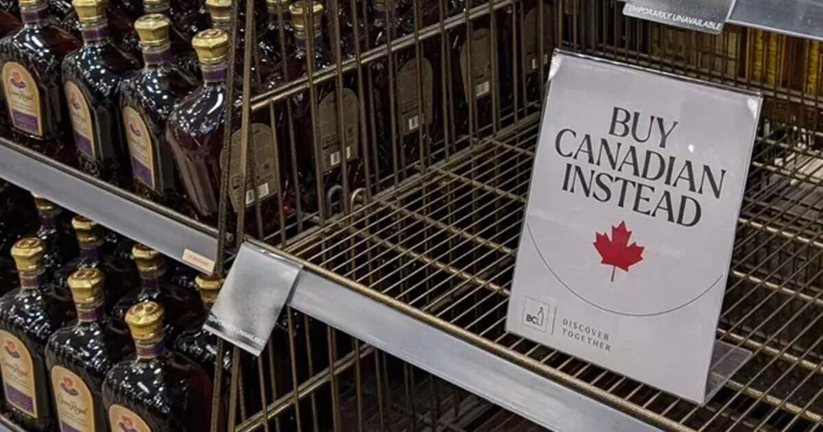 U.S. Alcohol Brands Disappear in Canada as Tariff Tensions Soar