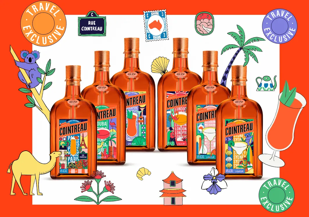 Travel in Style: Cointreau’s New Cocktail Cities Collection Lands