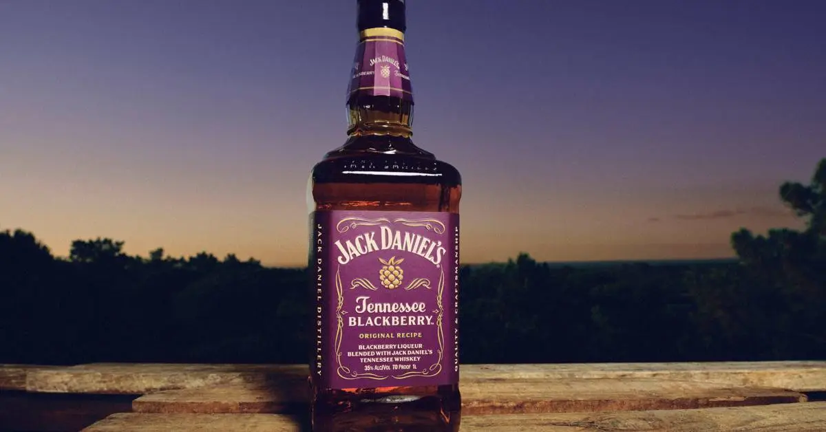 Jack Daniel’s Tennessee Blackberry flavoured whiskey bottle launch with rich blackberry infusion
