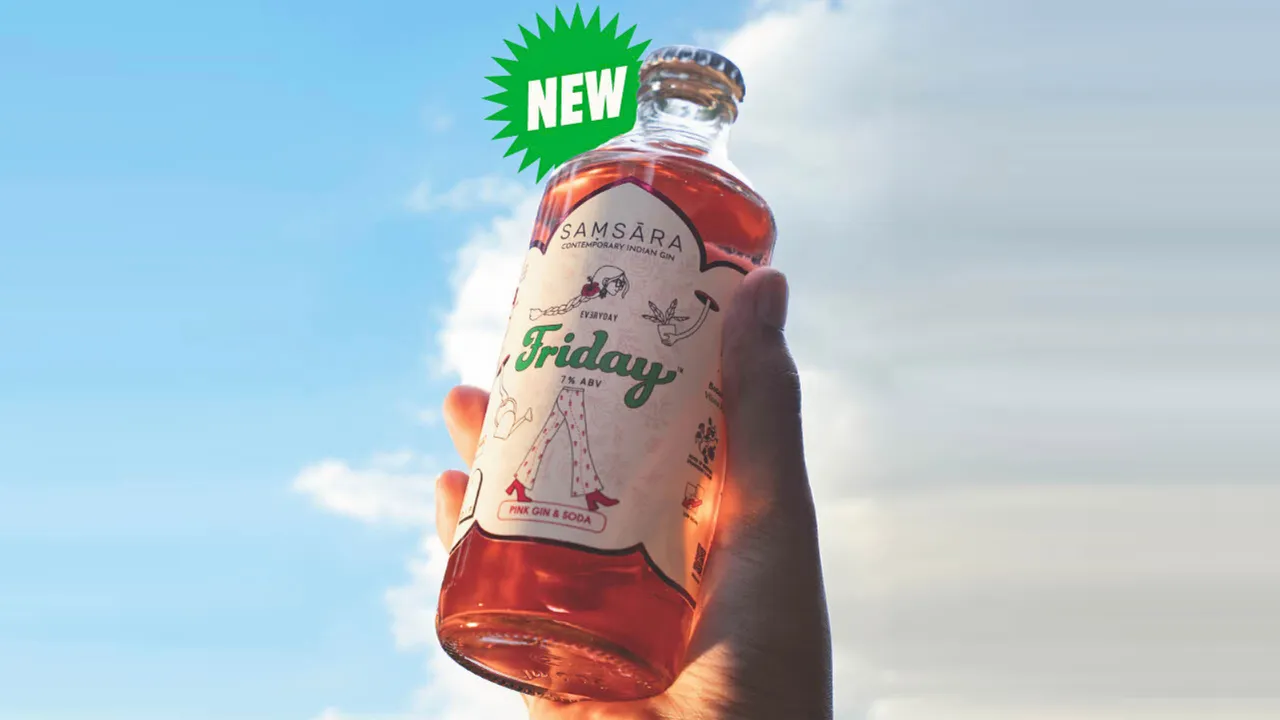 Samsara x Everyday Friday Unveil Bold New Pink Gin & Soda RTD