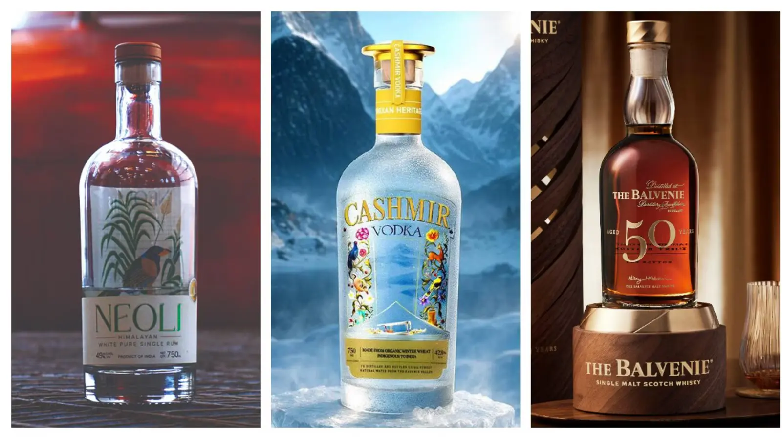 India’s Premium Spirits of 2025: From ₹75 Lakh Whiskies to Himalayan Rums and Juniper-Forward Gins