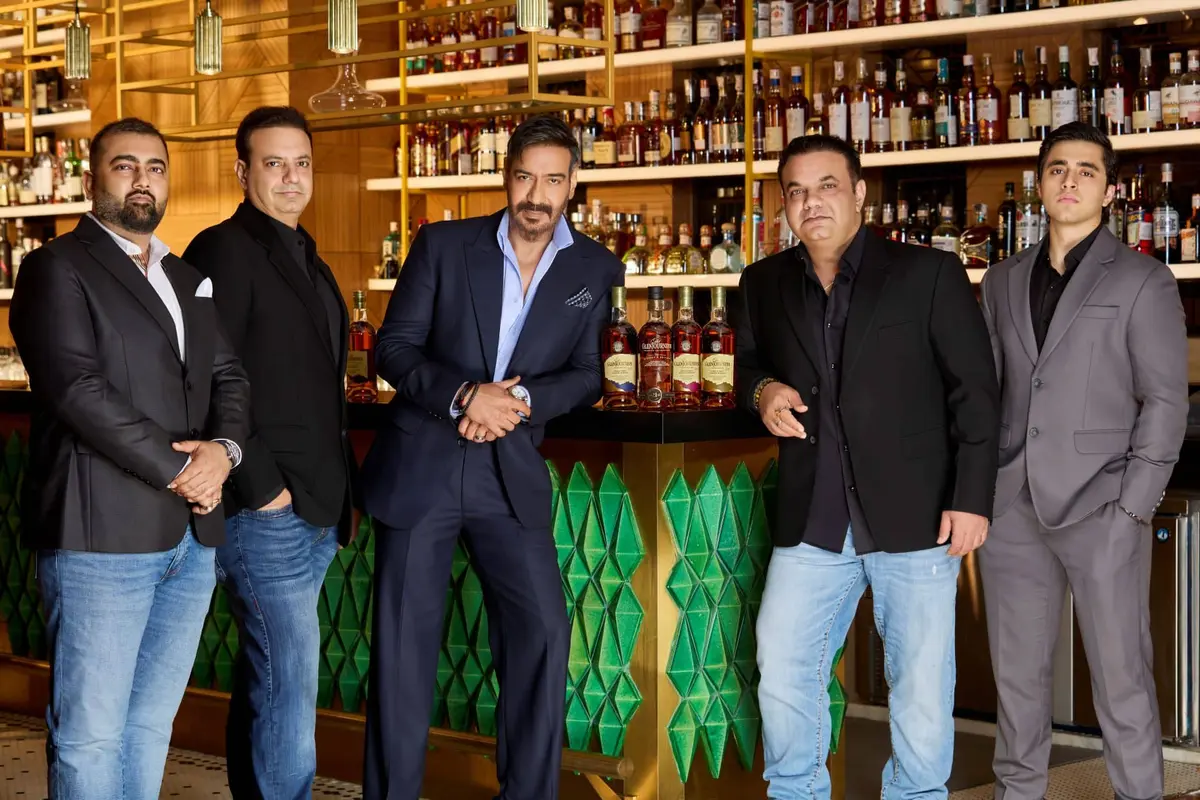 Ajay Devgn launches The GlenJourneys Cask Series premium single malt whisky with Cartel Bros in India
